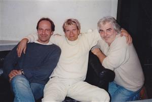 Mit Matze Reim im Vox-Studio