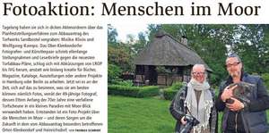 Menschen im Moor
